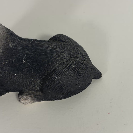 Bandanna Boston Terrier Figurine Circa 1984