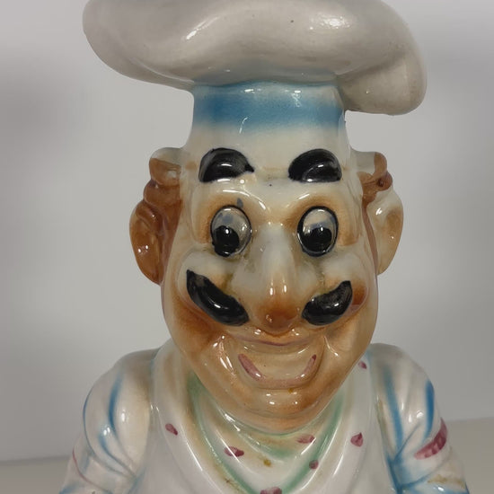 Italian Chef Theme Kitchen Utensil Holder