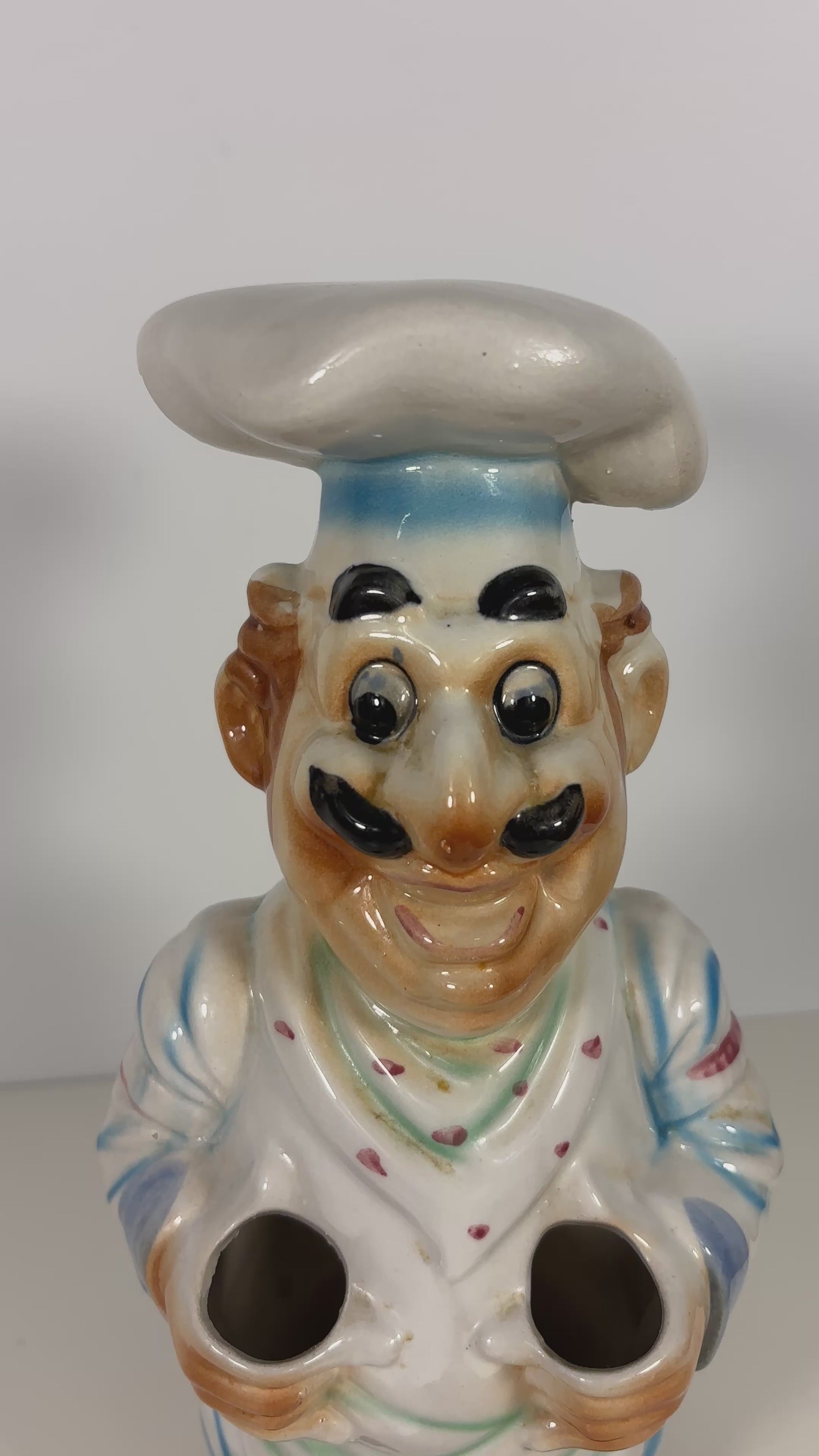 Italian Chef Theme Kitchen Utensil Holder