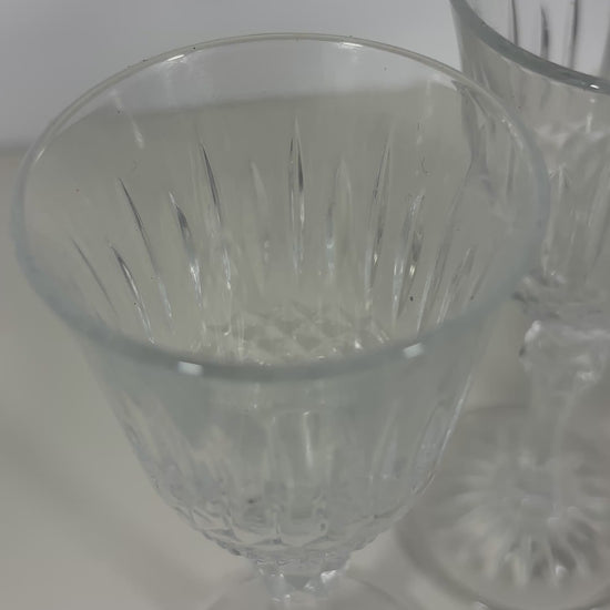 Saint Louis Crystal Tommy Port Glasses Set