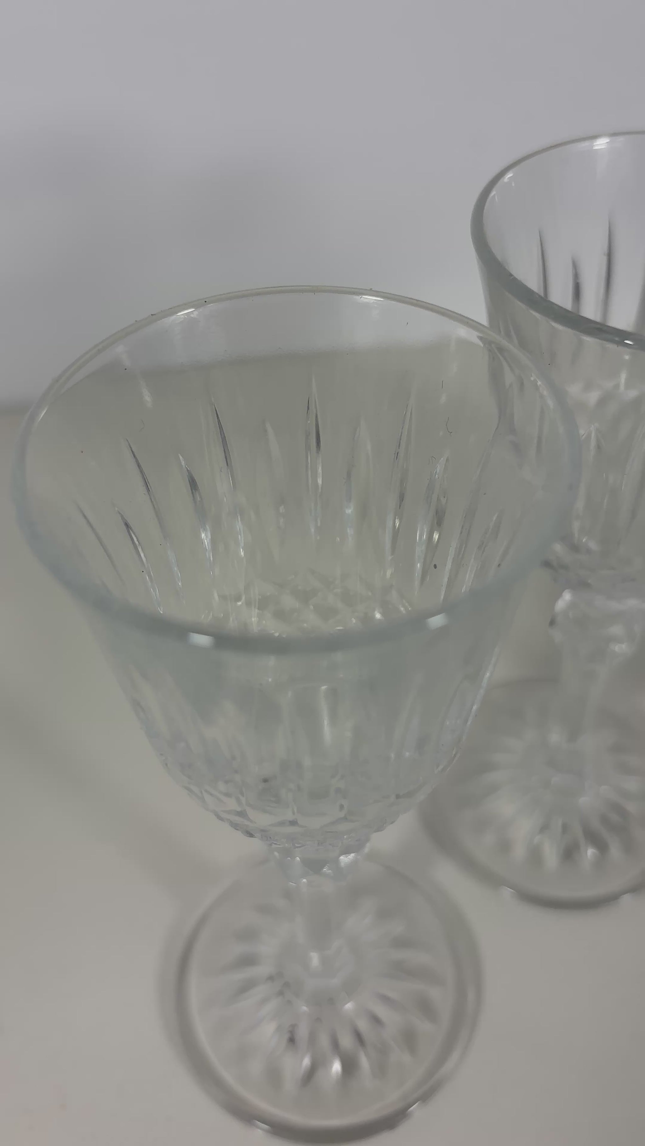 Saint Louis Crystal Tommy Port Glasses Set