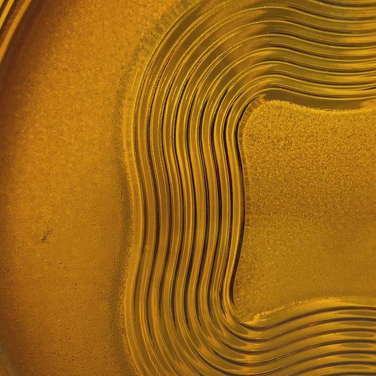Duralex Ondine Amber Glass Serving Plate