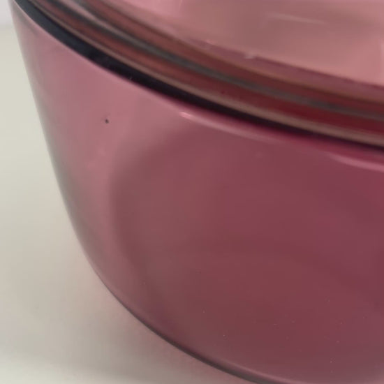 Corning Visions Cranberry 1 Litre Covered Saucepan