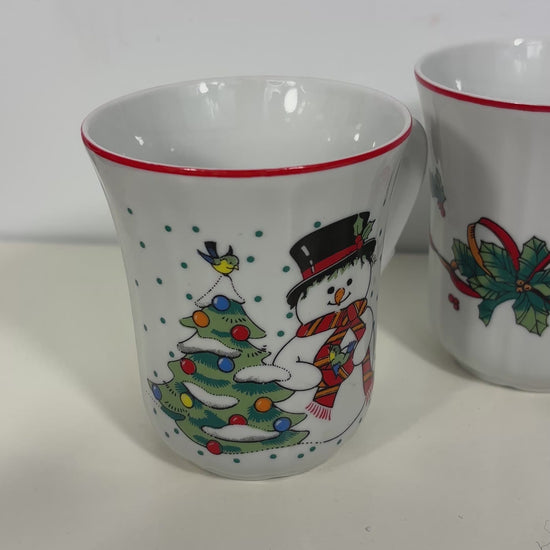 Arpo Romania Christmas Theme Mug Teacup Set