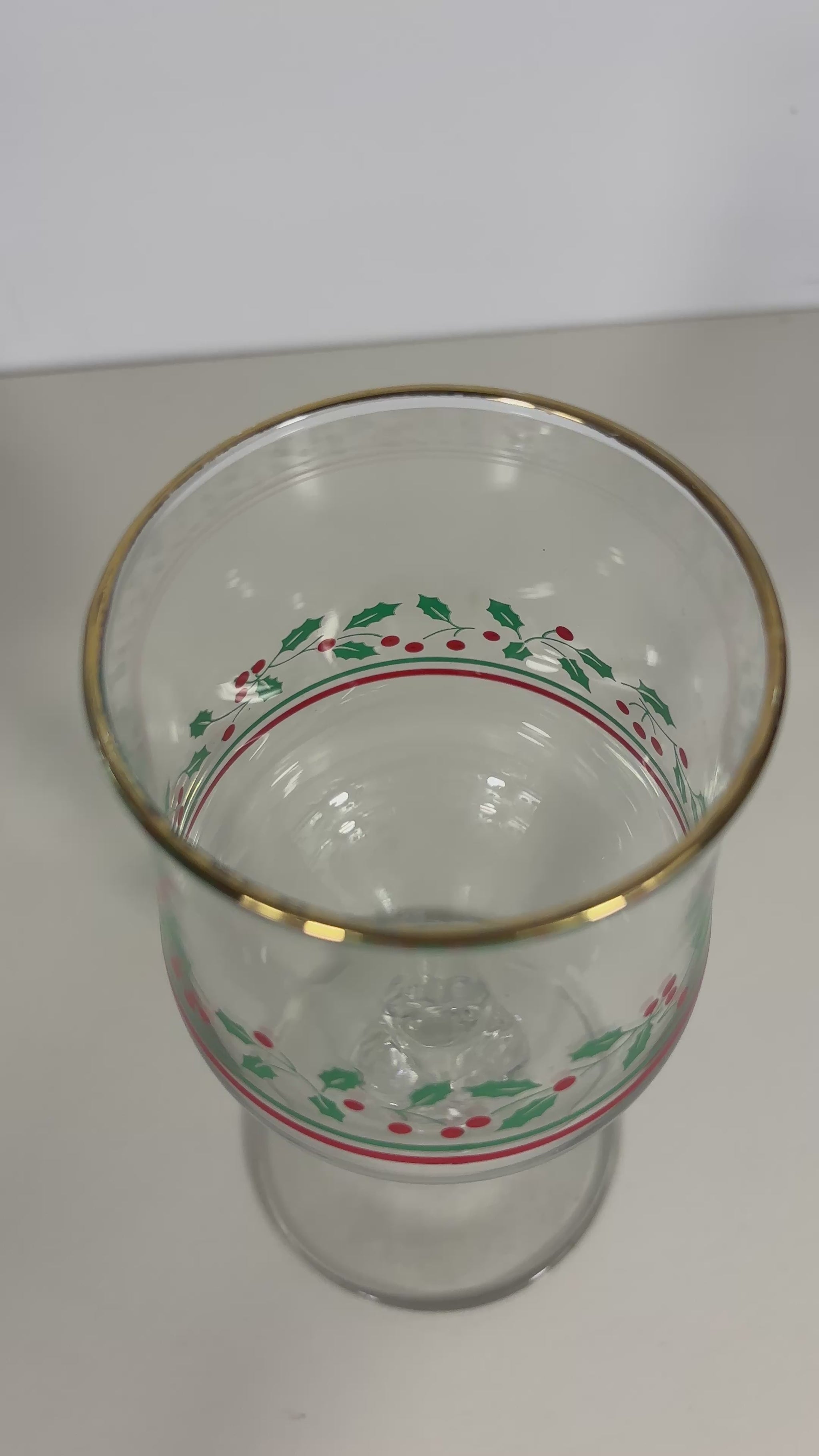 Libbey Arby’s Christmas Collection Replacement Wine Glass