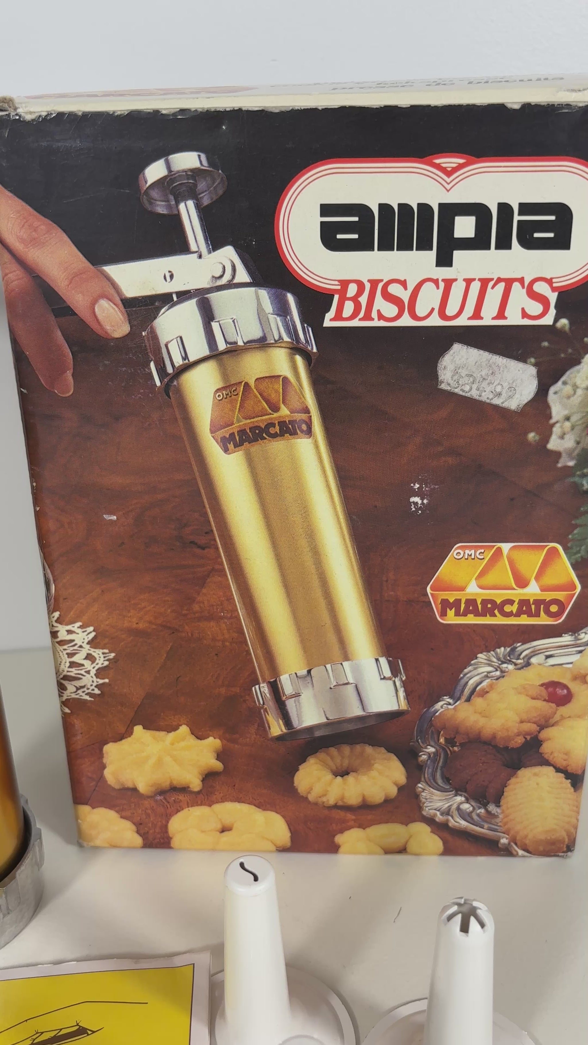 Marcato Ampia Made in Italy Cookie Press Set
