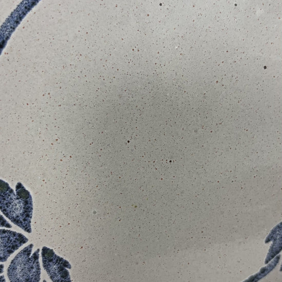 WR Midwinter Blue Print Bread Plates