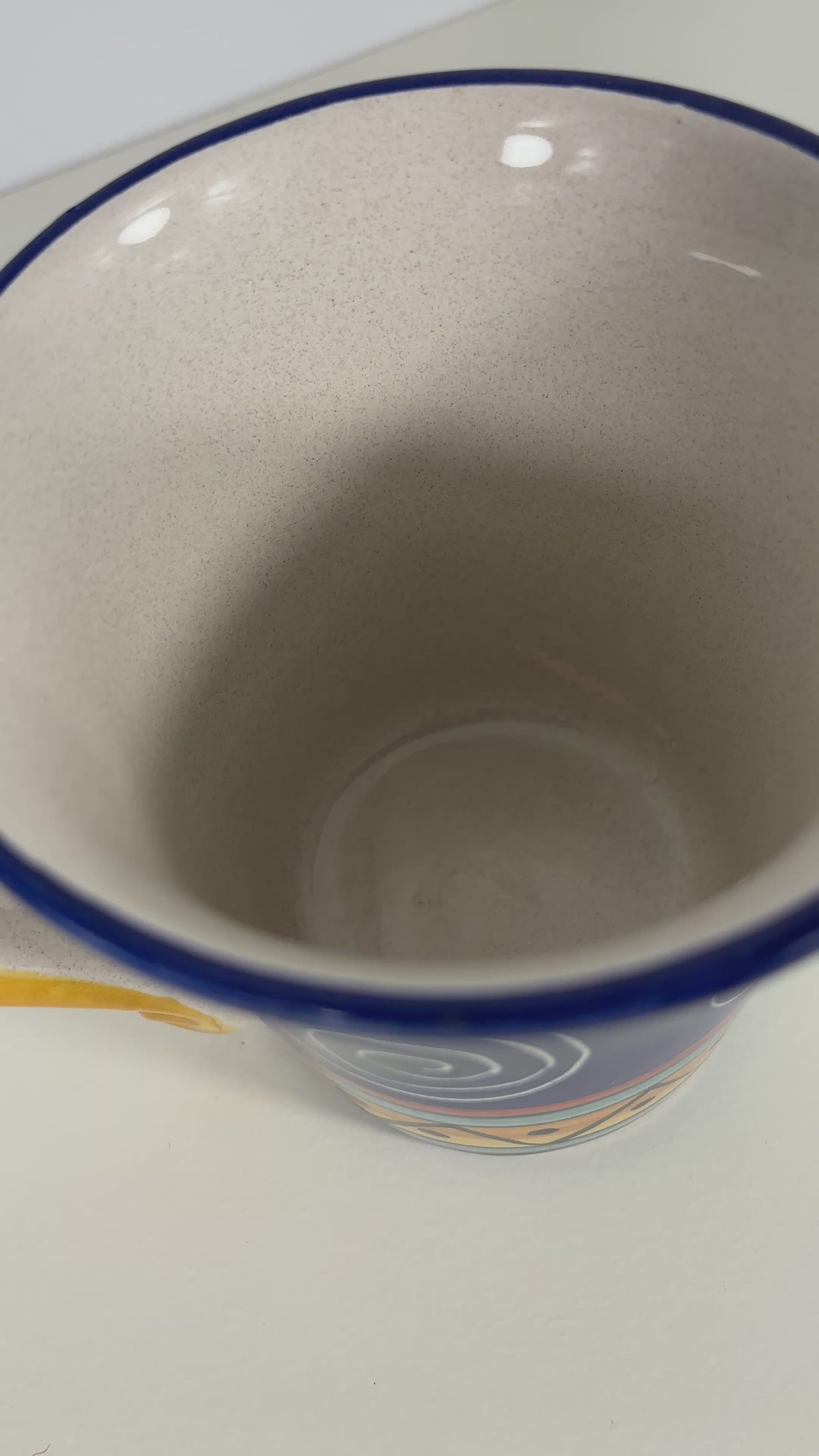 Pier 1 Imports Italian Swirl Coffee Mug