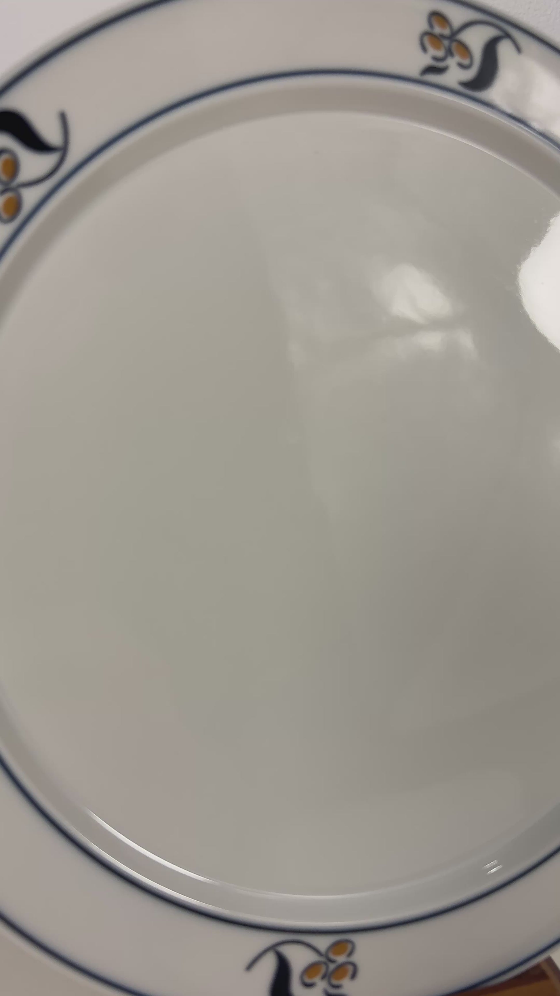 Dansk Aalborg Red Berries Salad Plate