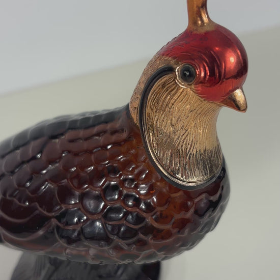 Vintage Avon Quail Decanter