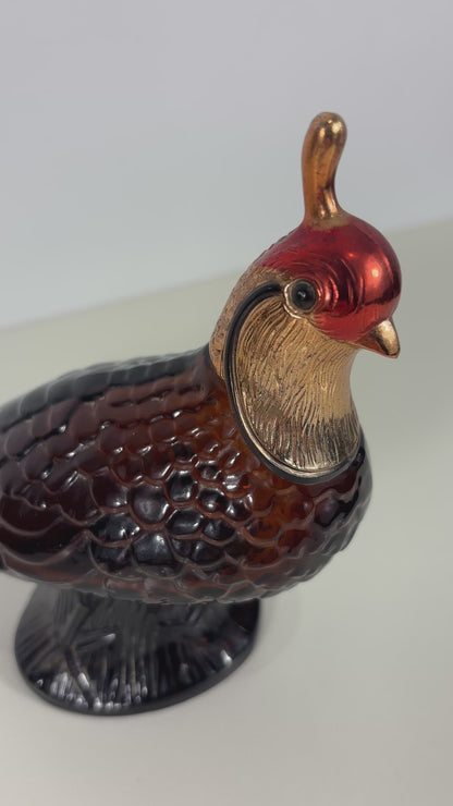 Vintage Avon Quail Decanter