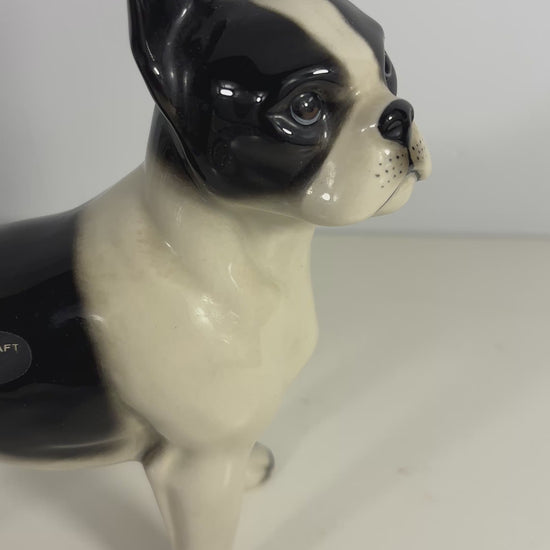 Coopercraft England Boston Terrier Figurine