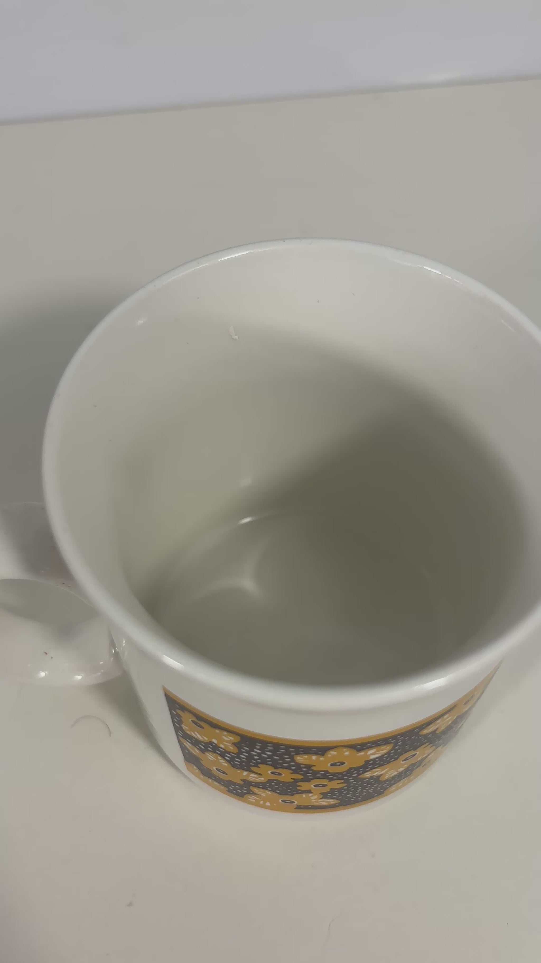 Staffordshire Potteries Mary Quant Floral Theme Mug