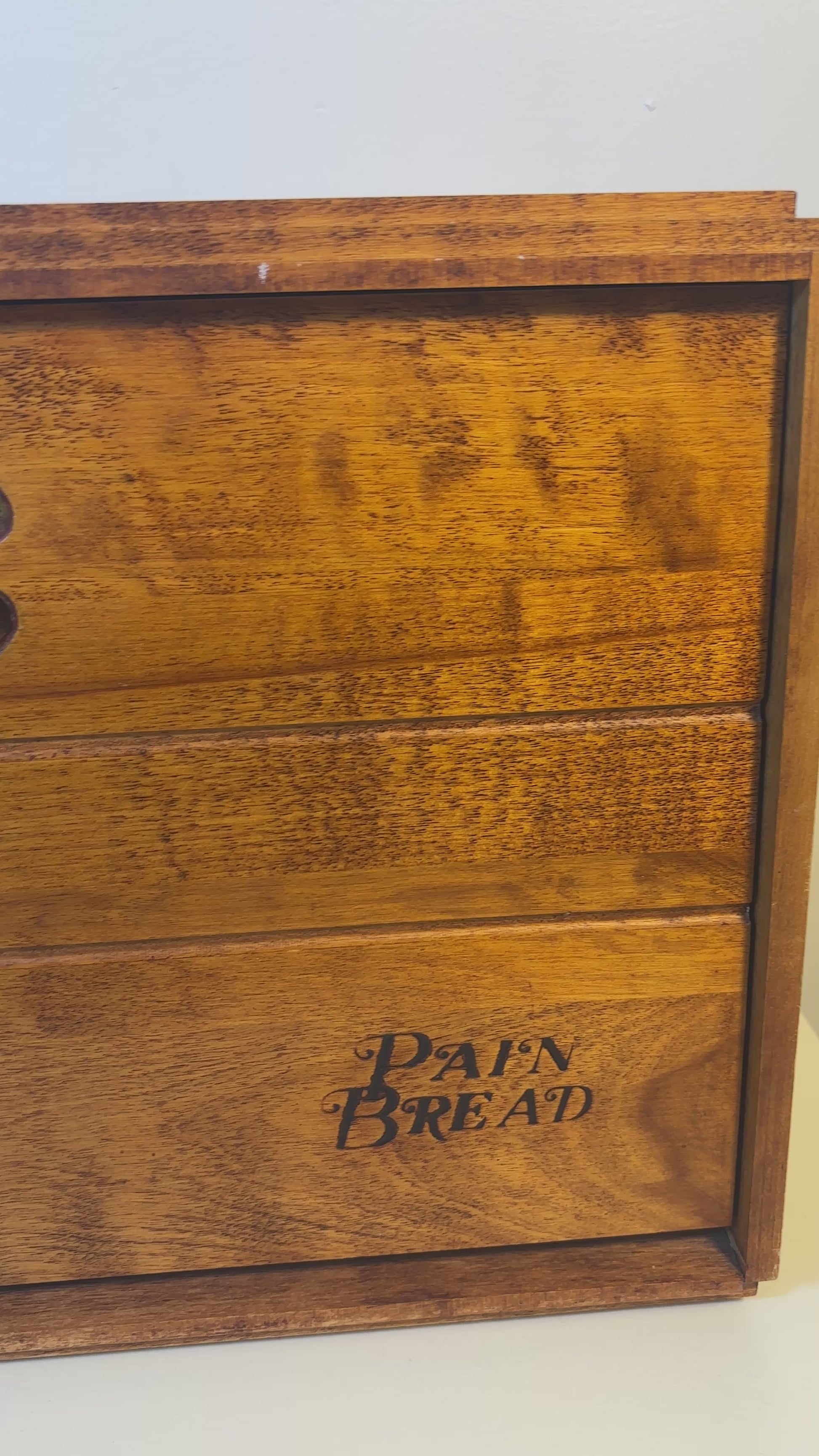 Baribocraft Canada Maple Wood Bread Box
