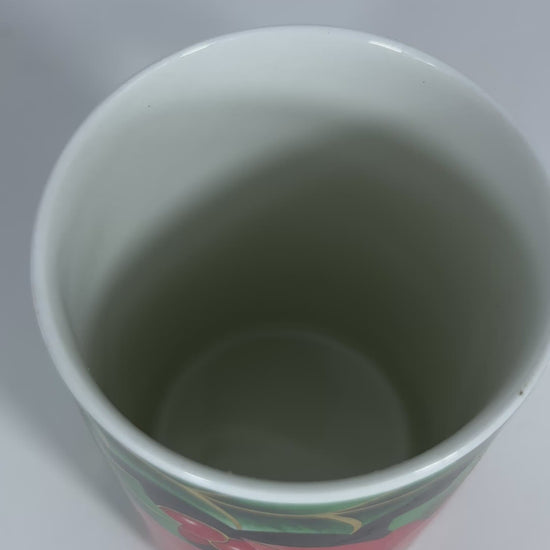 Dunoon Caroline Bessey Golden Poinsettia Mug