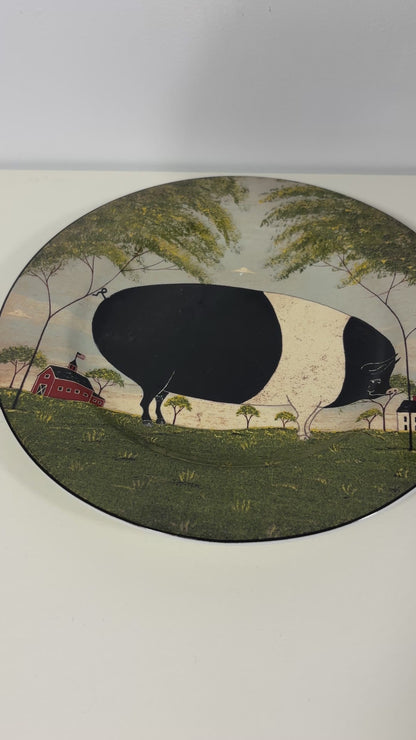 Sakura Warren Kimble Animal Collection Plate Set