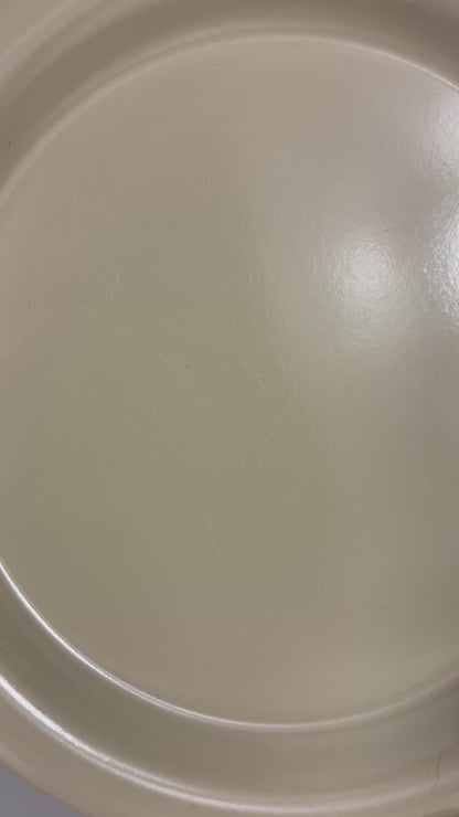 Ingrid Chicago Vintage Beige Melamine Dinner Plate