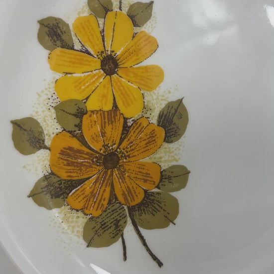 Myott MYO54 Orange Flower Bread Plate