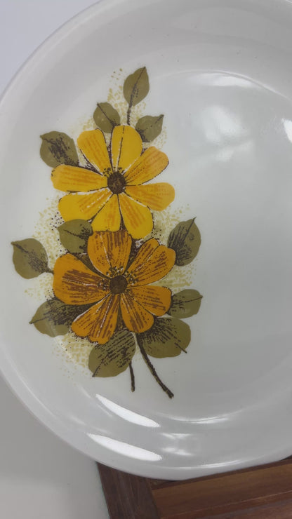 Myott MYO54 Orange Flower Bread Plate