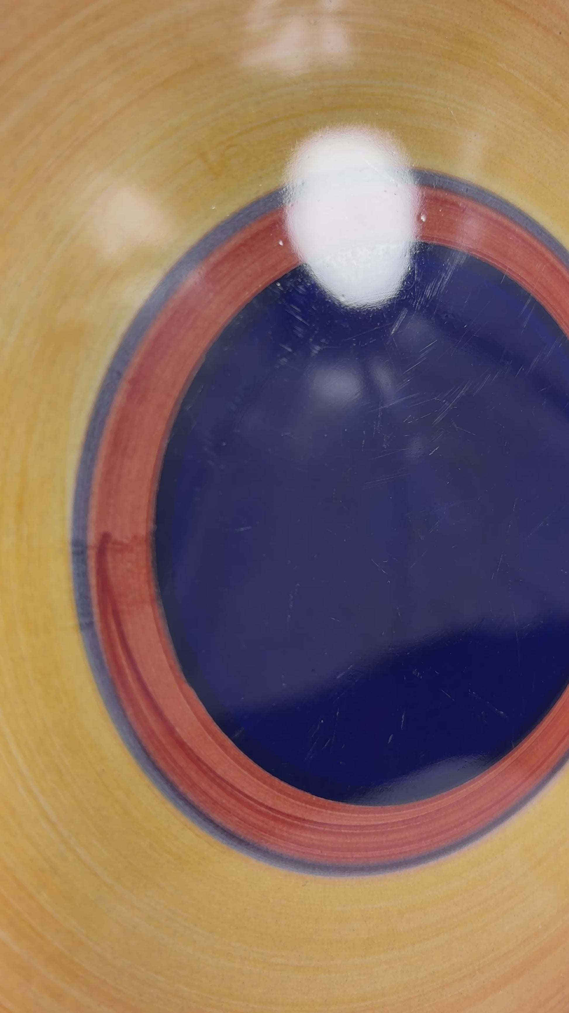 Pier 1 Imports Italian Swirl Dinner Plate