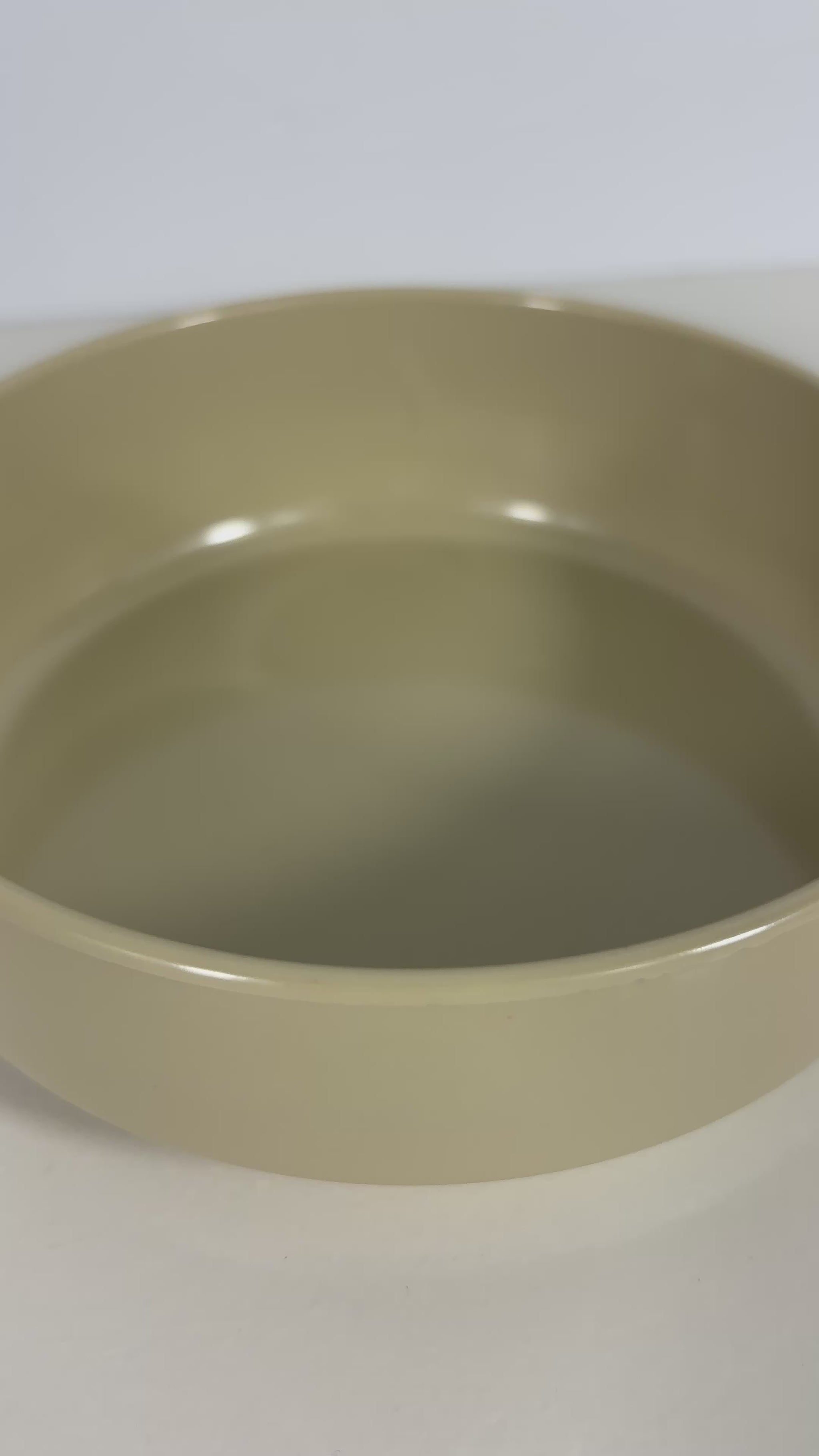 Ingrid Chicago Vintage Beige Melamine Soup Bowl