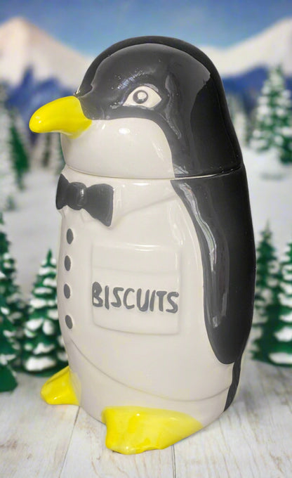 Price Kensington Penguin Biscuit Cookie Jar