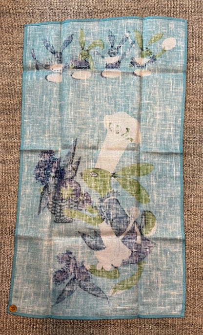 Pure Linen Mouse Theme Kitchen Tea Towel