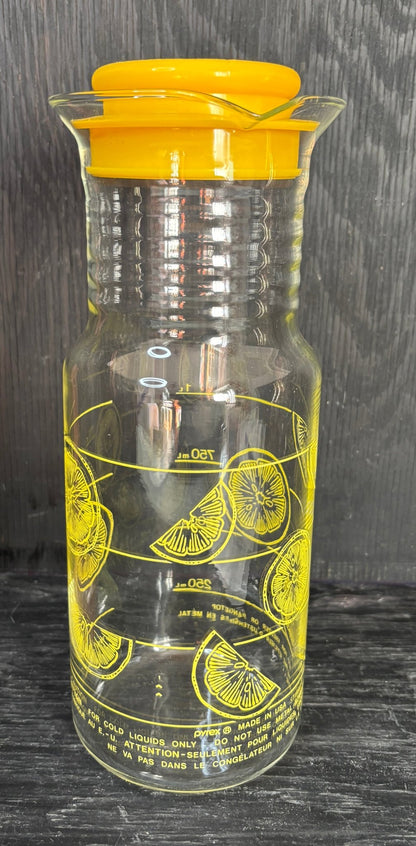 Pyrex 1.5 Liter Lemon Glass Pitcher