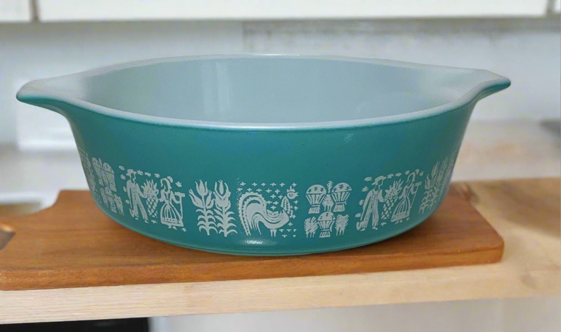 Pyrex 471 Butterprint Turquoise 1 pt Casserole Dish - HLJ at HomePyrex 471 Butterprint Turquoise 1 pt Casserole Dish1 PintPyrex