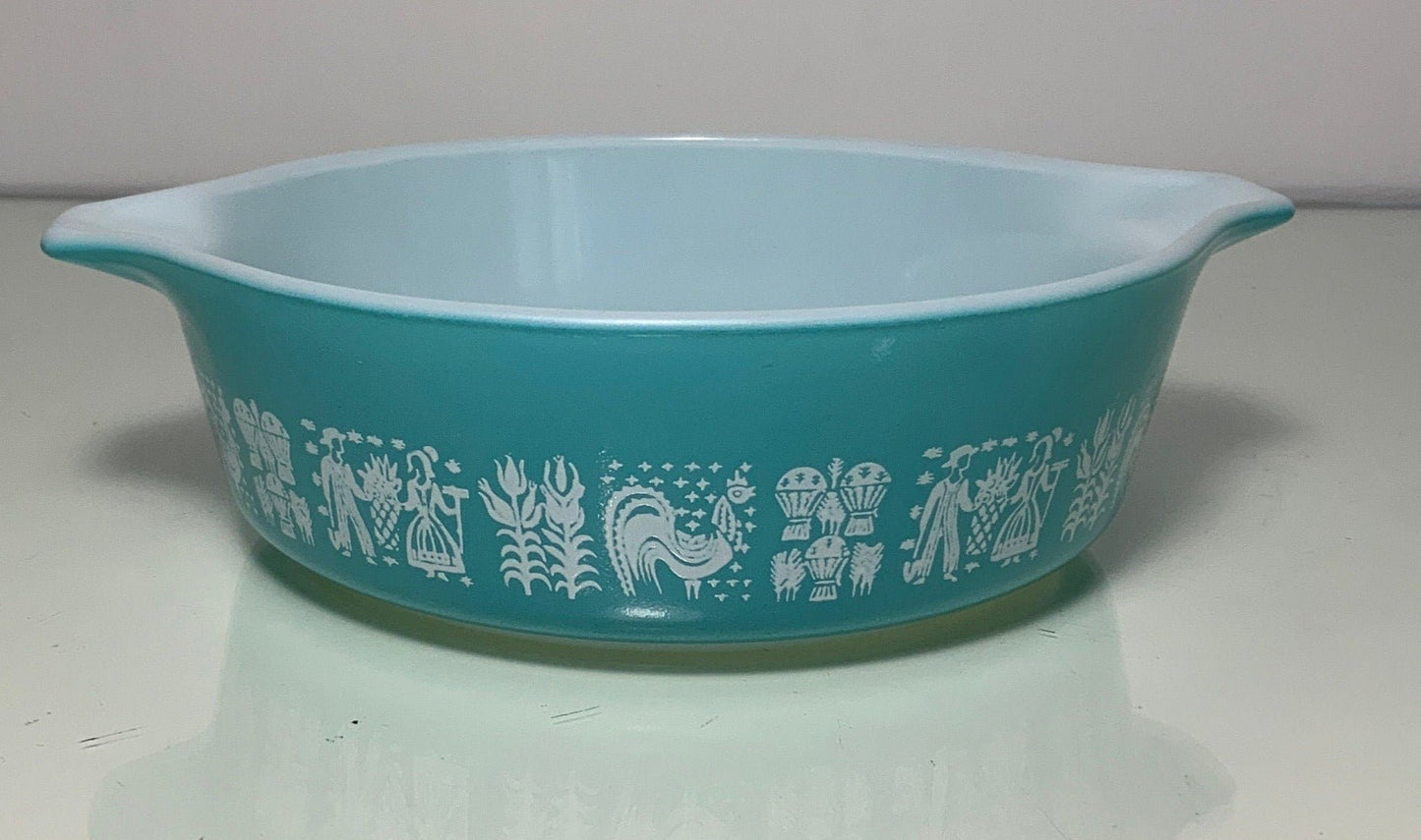 Pyrex 471 Butterprint Turquoise 1 pt Casserole Dish - HLJ at HomePyrex 471 Butterprint Turquoise 1 pt Casserole Dish1 PintPyrex