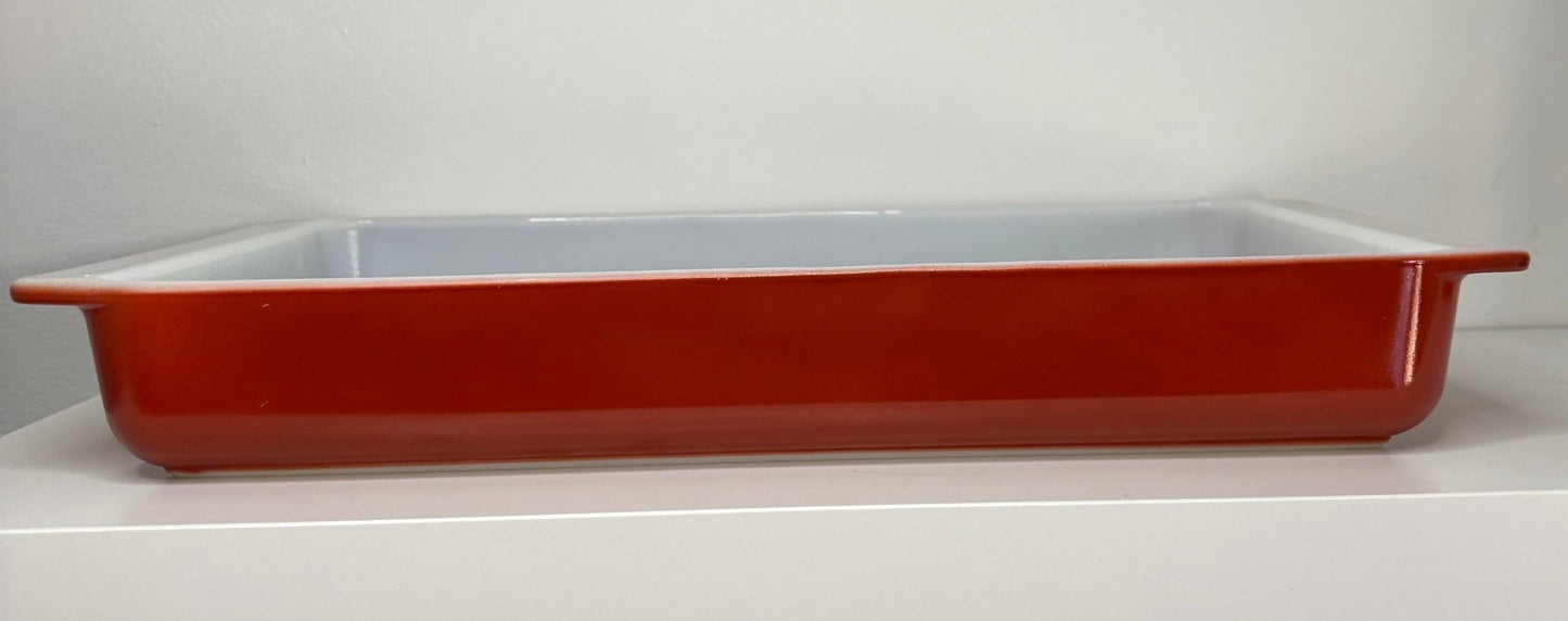 Pyrex Burnt Orange Lasagna Pan 993