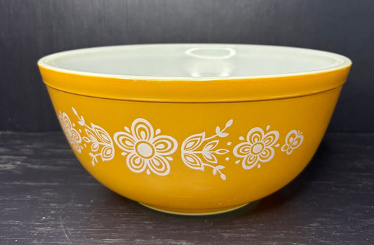 Pyrex Butterfly Gold 2.5 Quart Mixing Bowl #403