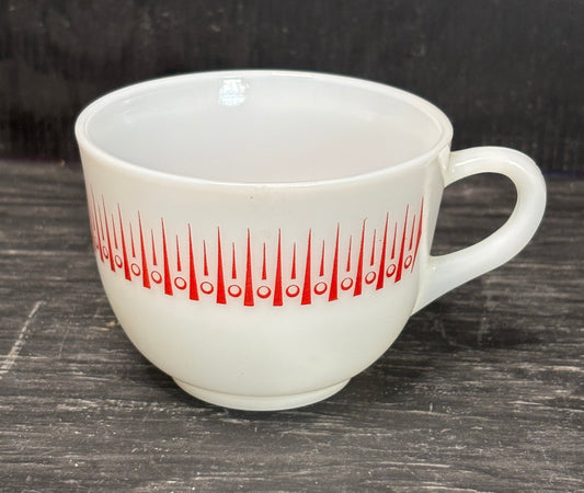 Pyrex Coronet Jobling Opal Milk Glass Teacup