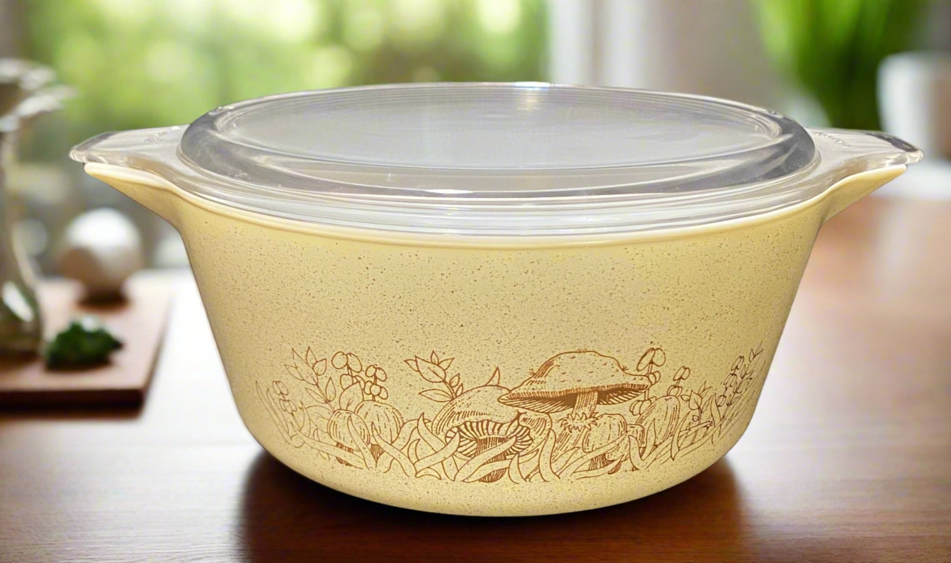 Pyrex Forest Fancies Mushroom 2.5 Quart Casserole Dish - HLJ at HomePyrex Forest Fancies Mushroom 2.5 Quart Casserole Dish2.5 QuartPyrex