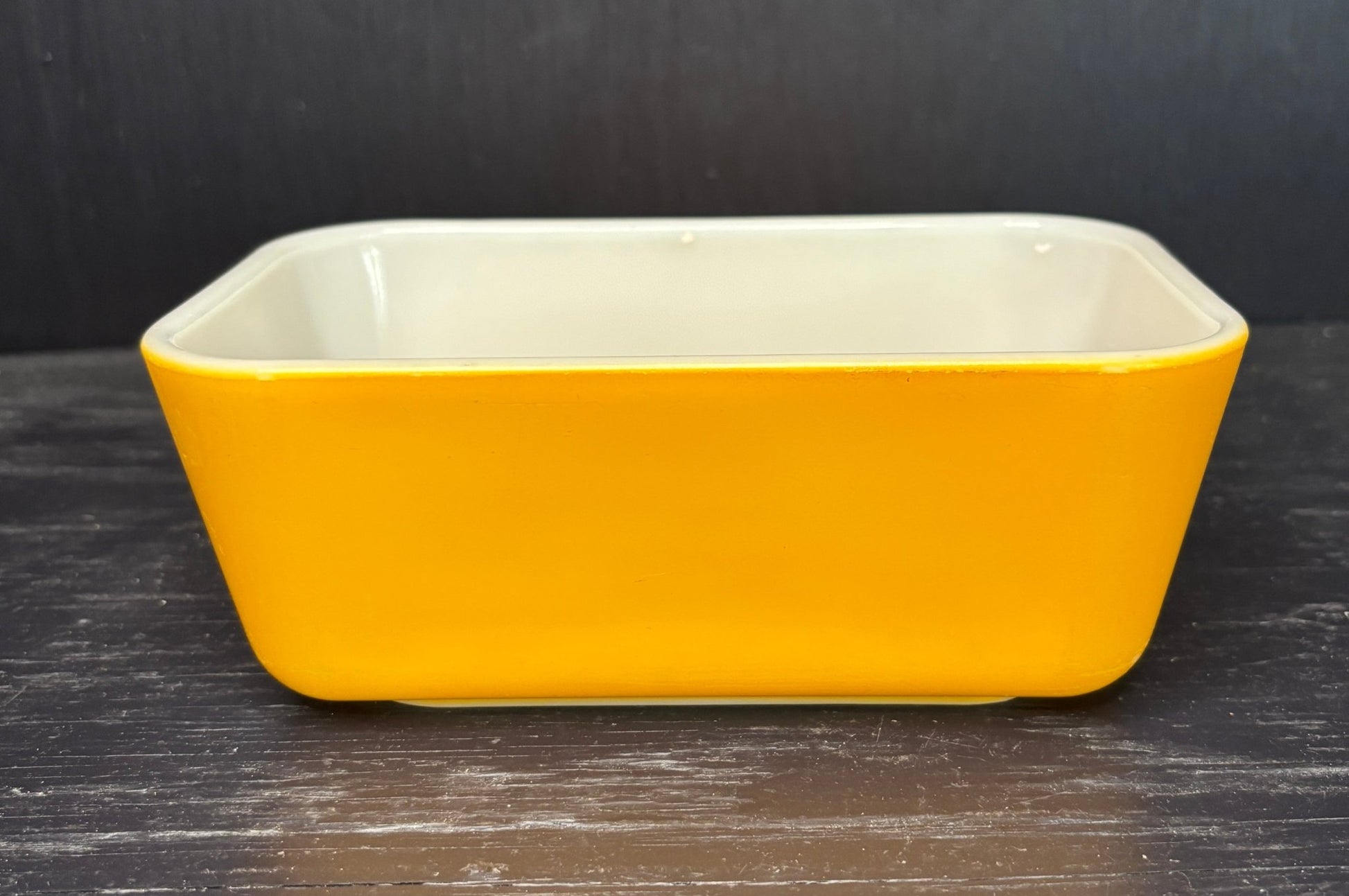 Pyrex Gold Orange Mini Loaf Pan