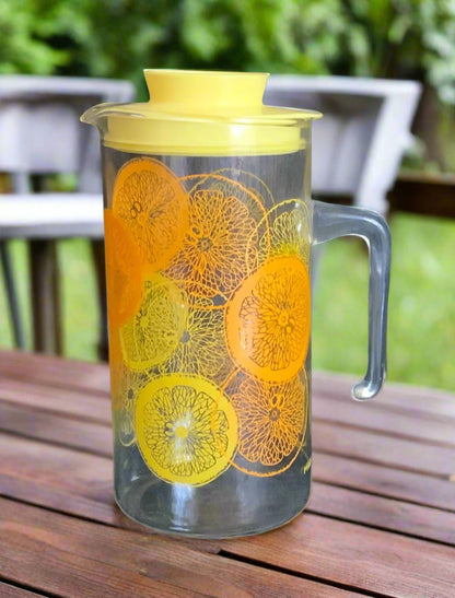 Pyrex Lemon Orange Citrus Pitcher
