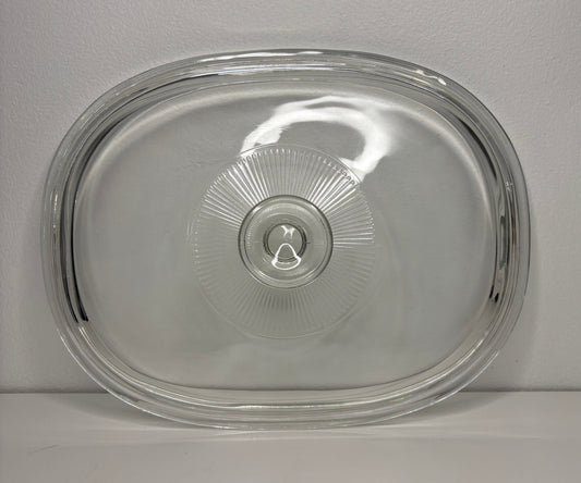 Pyrex Oval Casserole Dish Clear Glass Replacement Lid DC1.5C