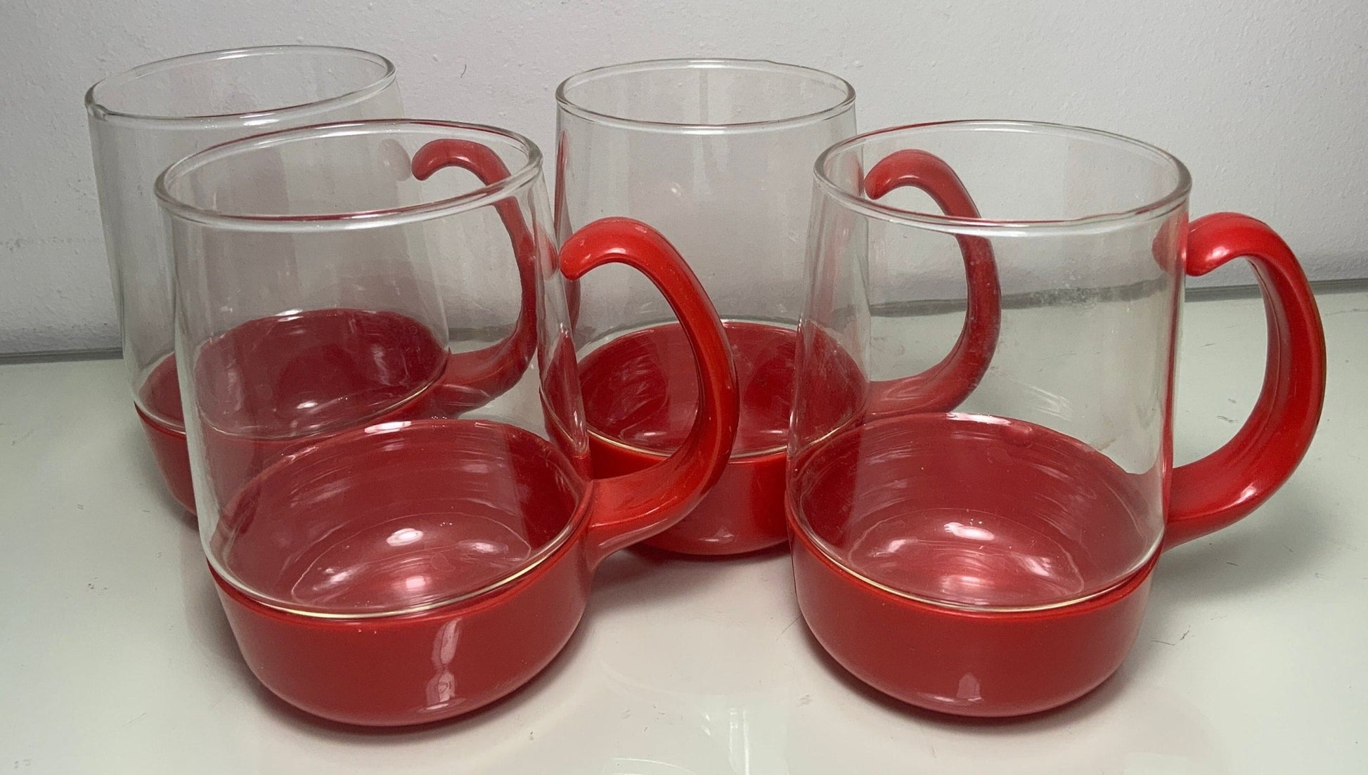 Pyrex Red Coffee Mugs - HLJ at HomePyrex Red Coffee MugsMug SetPyrex