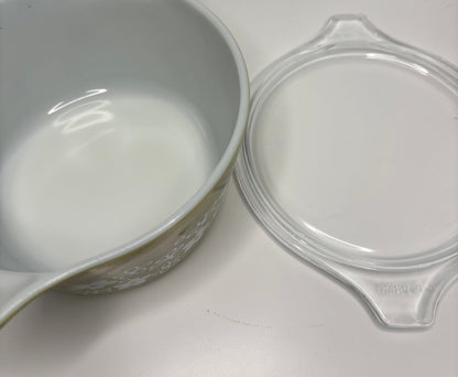 Pyrex Crazy Daisy 1 Quart Round Casserole Dish