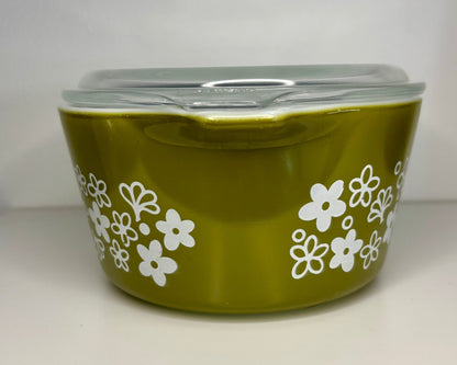 Pyrex Spring Blossom Crazy Daisy Round Casserole Dish