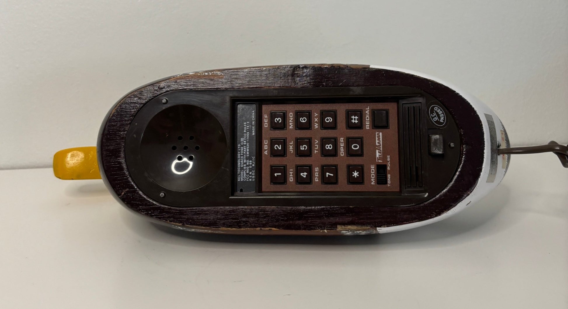 Quack Fone Vintage Duck Shaped Telephone