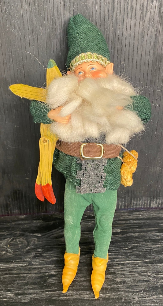 Rare Vintage Elf Christmas Figurine