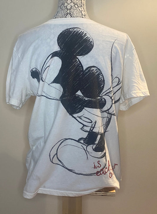 Rare Vintage Mickey Mouse Is Each Other T Shirt