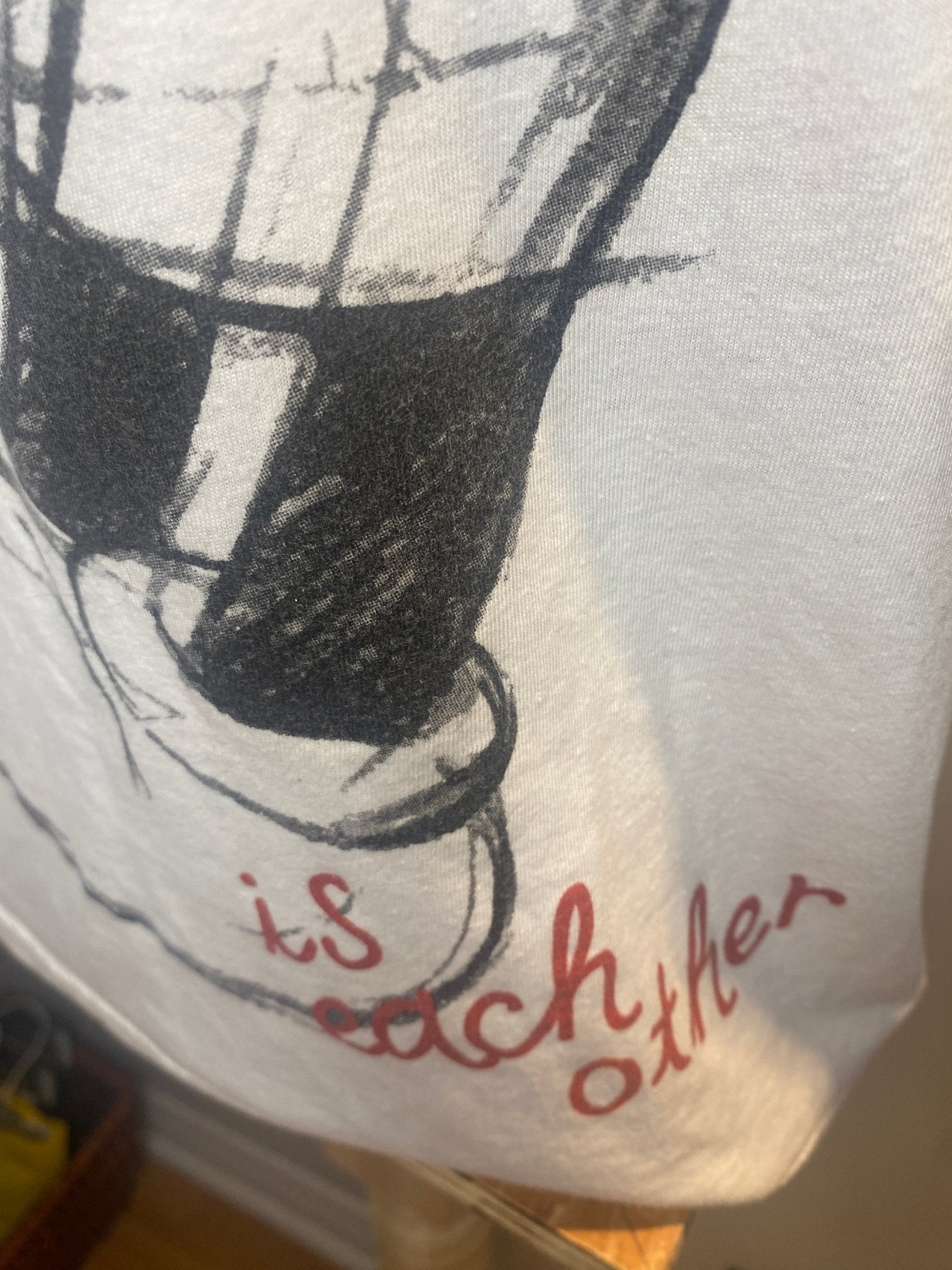 Rare Vintage Mickey Mouse Is Each Other Shirt