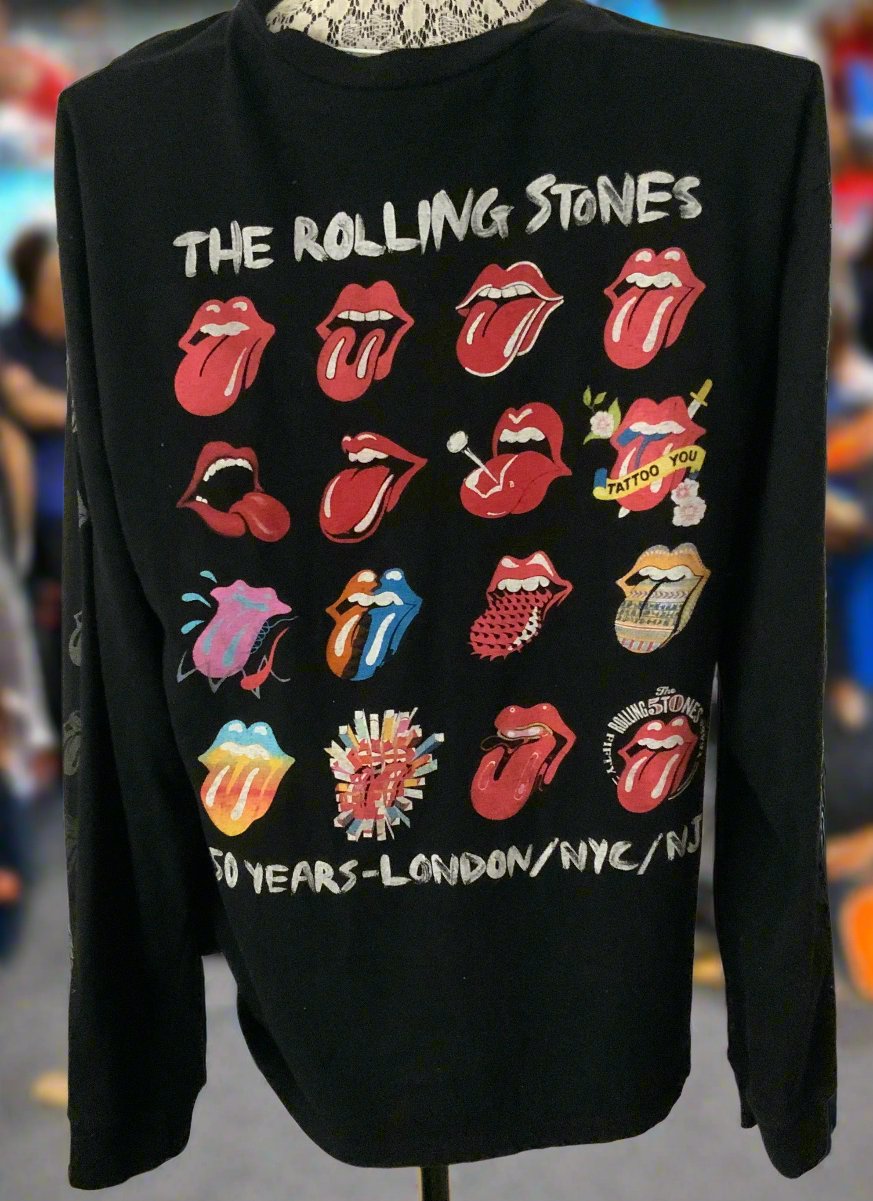 Rolling Stones 50 Years Long Sleeve T shirt Adult XL - HLJ at HomeRolling Stones 50 Years Long Sleeve T shirt Adult XLRock Band T ShirtRolling Stones