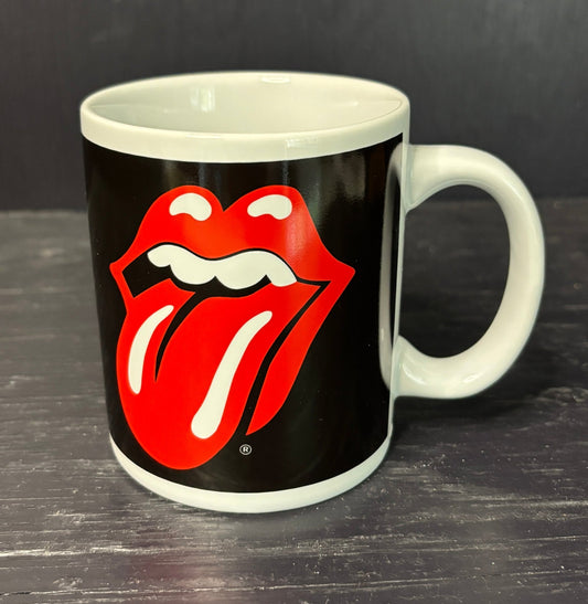 Rolling Stones Withstand Coffee Mug with big lis rolling stones logo