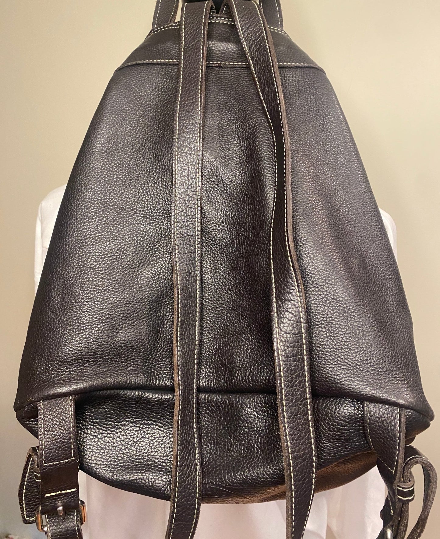 Roots Black Leather Backpack - HLJ at HomeRoots Black Leather BackpackBackpackRoots