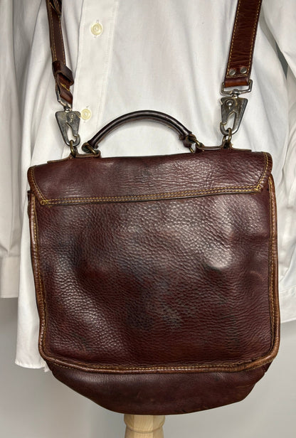 Roots Leather Convertible Purse