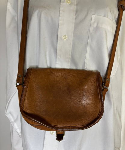 Roots Canada Small Leather Crossbody Purse