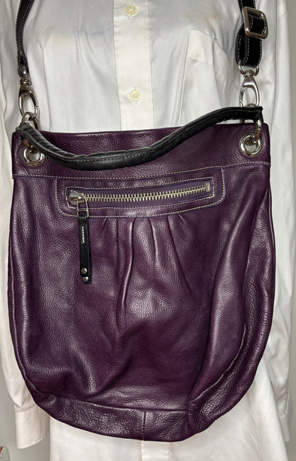 Roots Olivia Purple Crossbody Purse